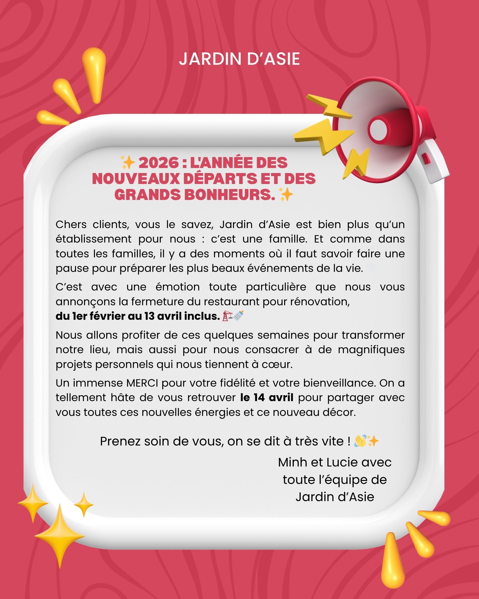 Ambiance du restaurant