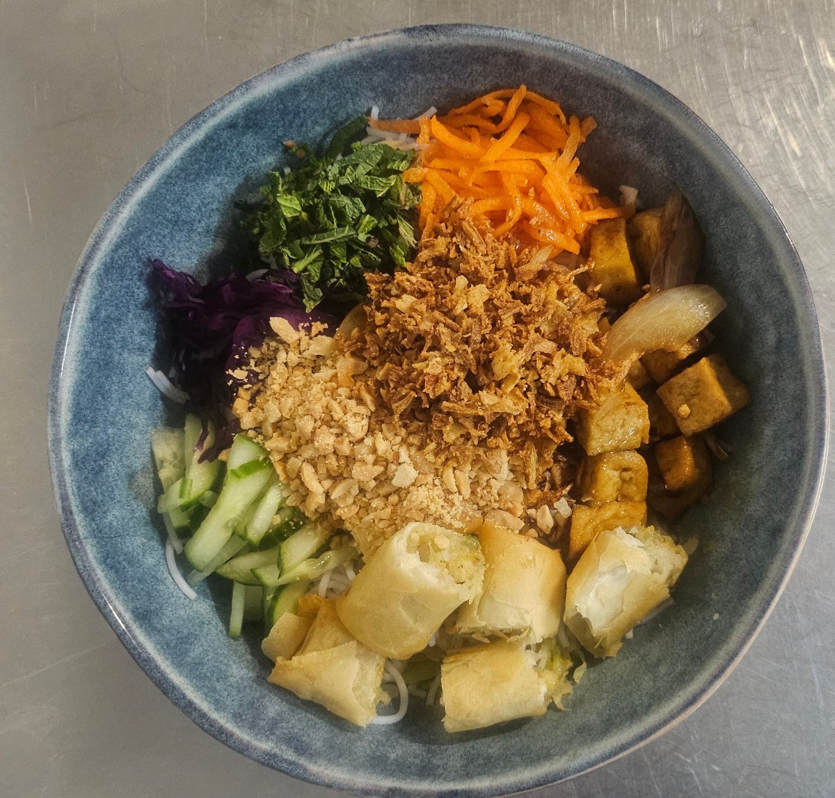 Bo bun vegetarien (Option sauce soja)