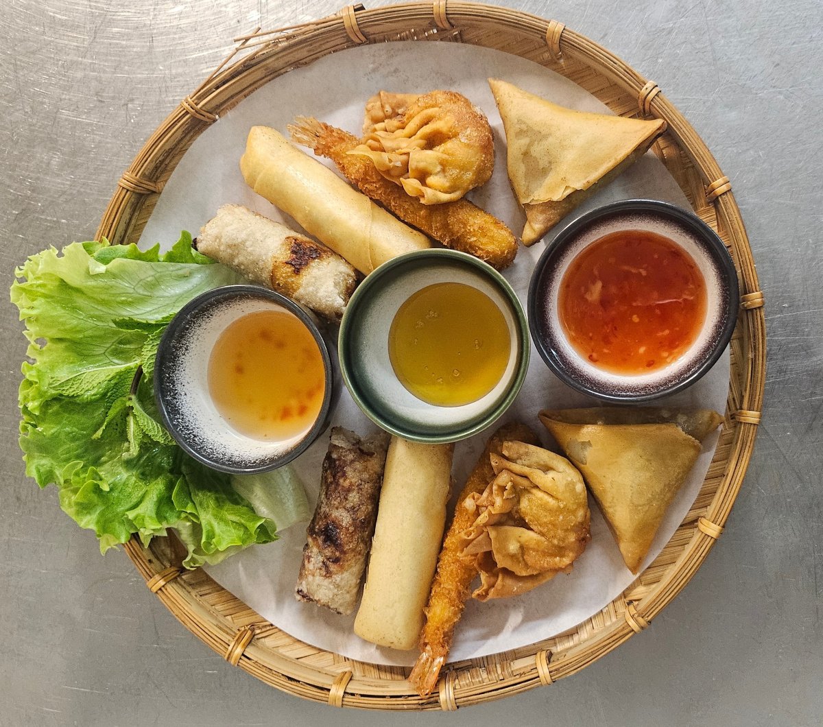 Assiette duo à partager (10pcs)